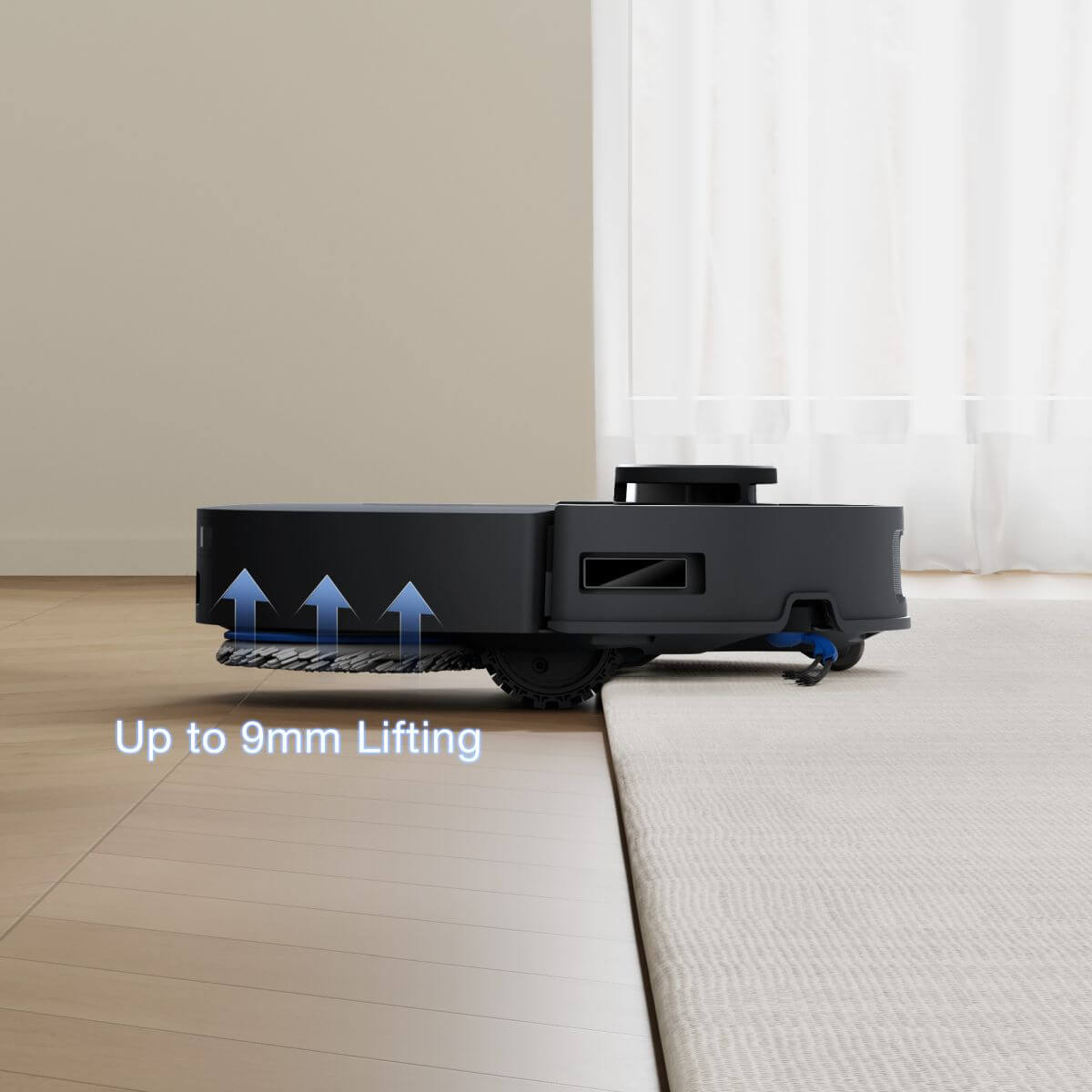 9 Auto-Lift Mopping Inteligentné zdvíhanie mopov až o 9 mm
